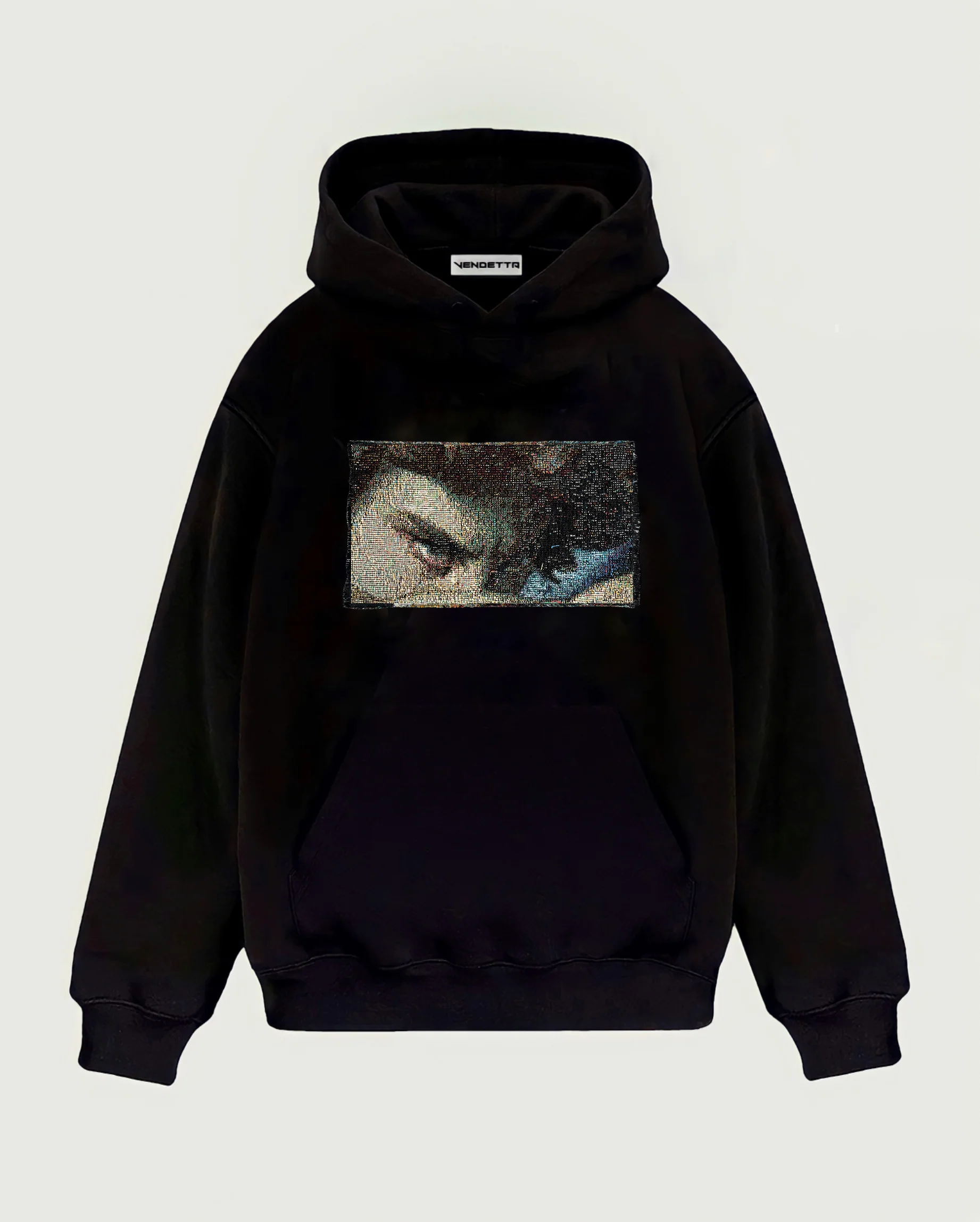 VA-AW21-153 FALLEN ANGEL TAPESTRY HOODIE