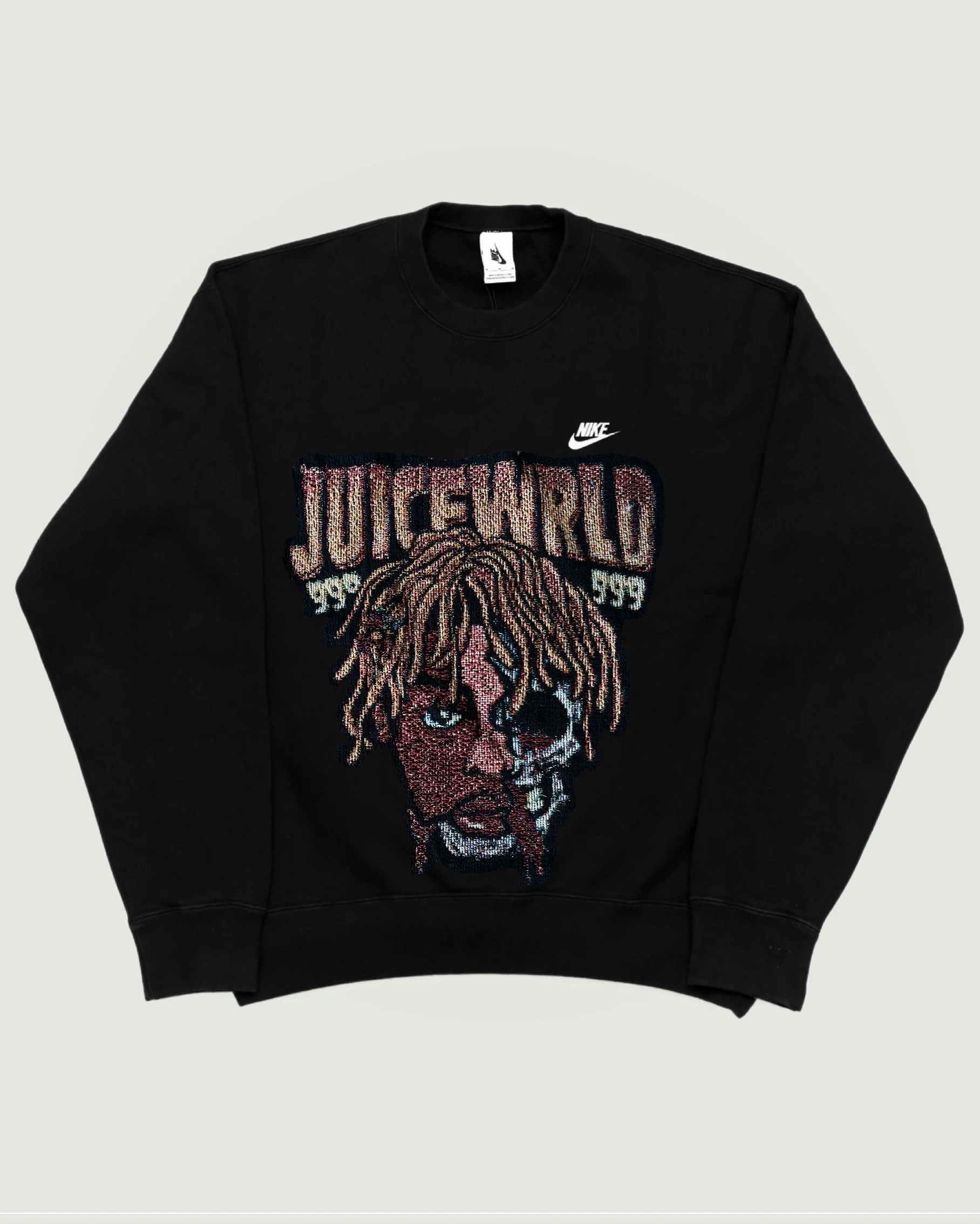 VA-AW23-658 JUICE WRLD TAPESTRY RETRO REWORK CREWNECK