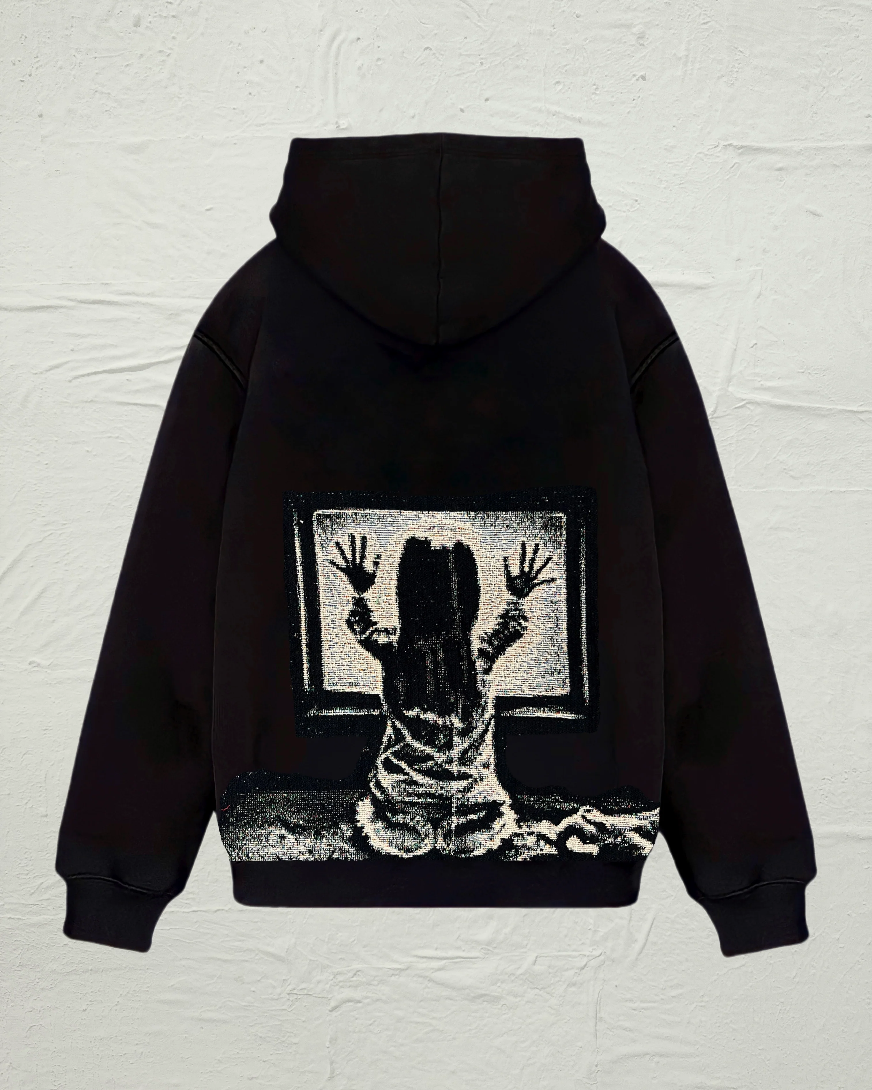 VA-FW24-839 PARANORMAL ACTIVITY TAPESTRY HOODIE