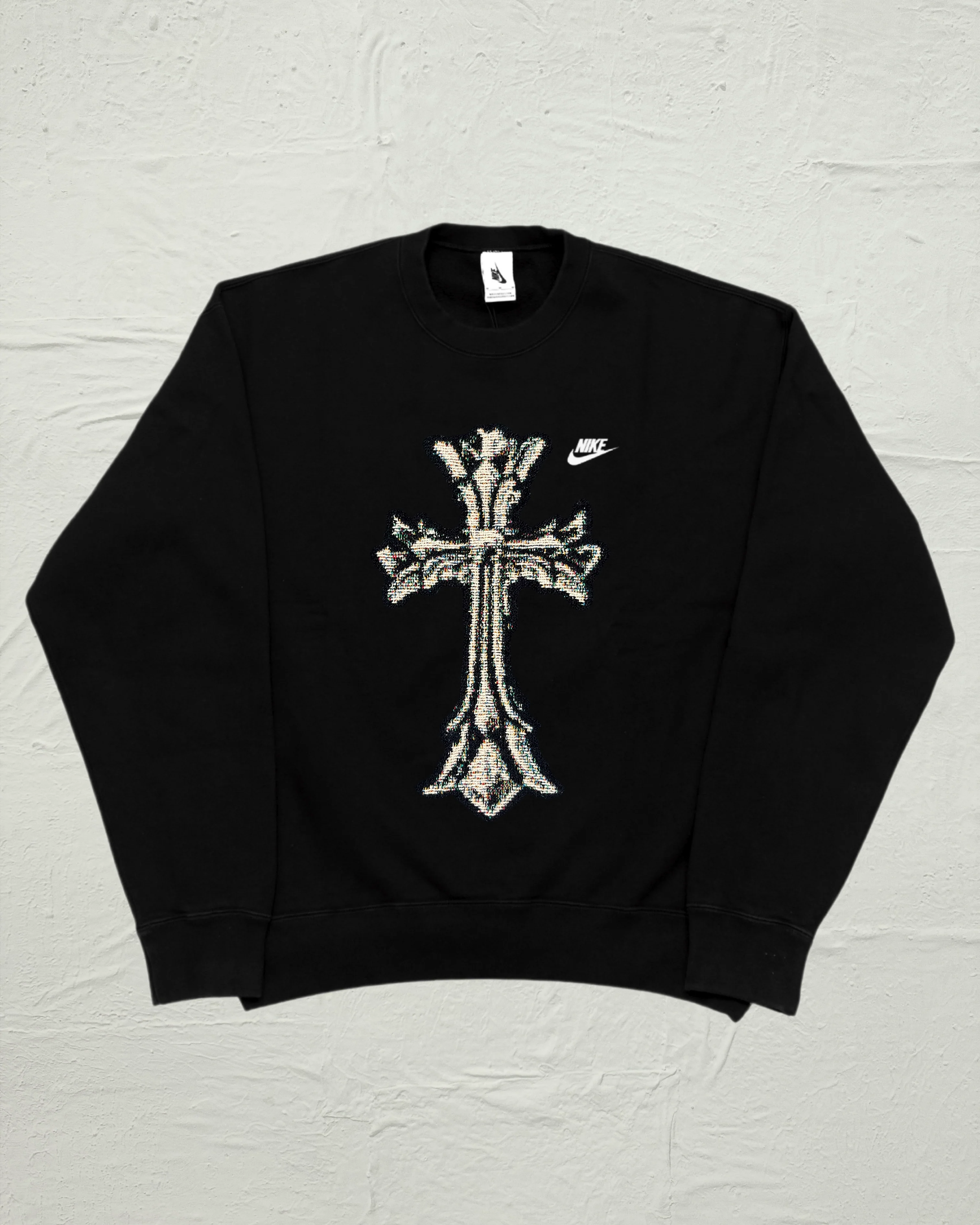 VA-FW24-847 CHROME HEARTS TAPESTRY RETRO REWORK CREWNECK