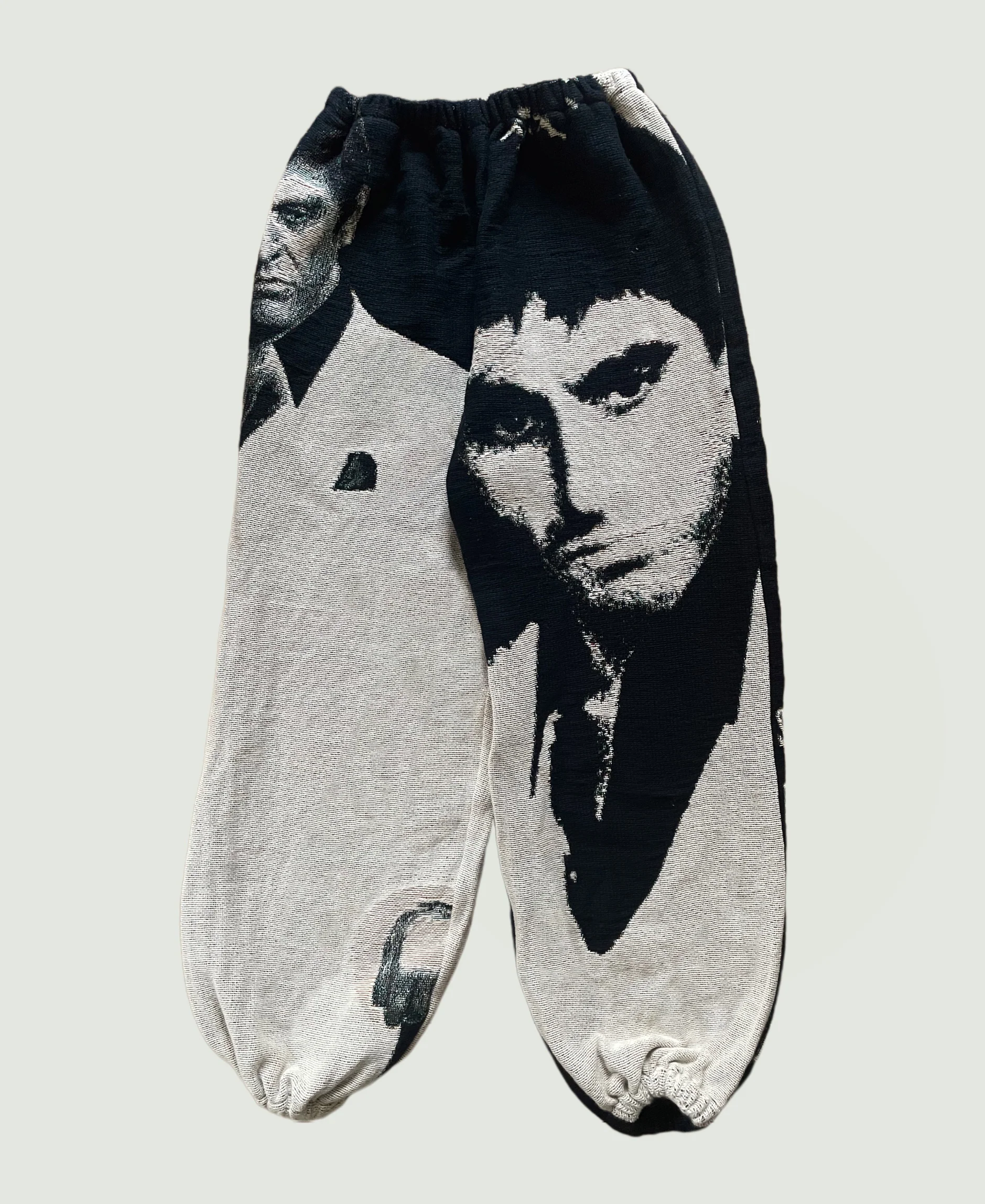 VA-SS21-197 SCARFACE TAPESTRY TROUSERS - Image 2