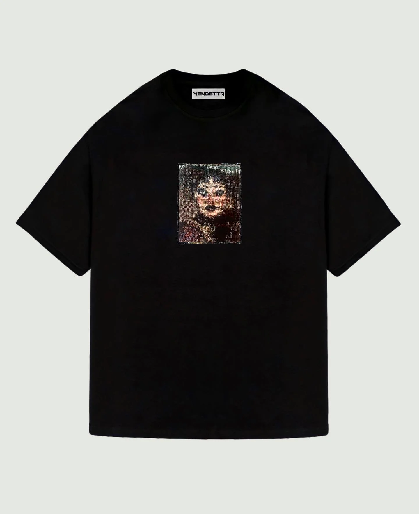 VA-SS22-384 LOVE DEATH ROBOTS TAPESTRY TEE