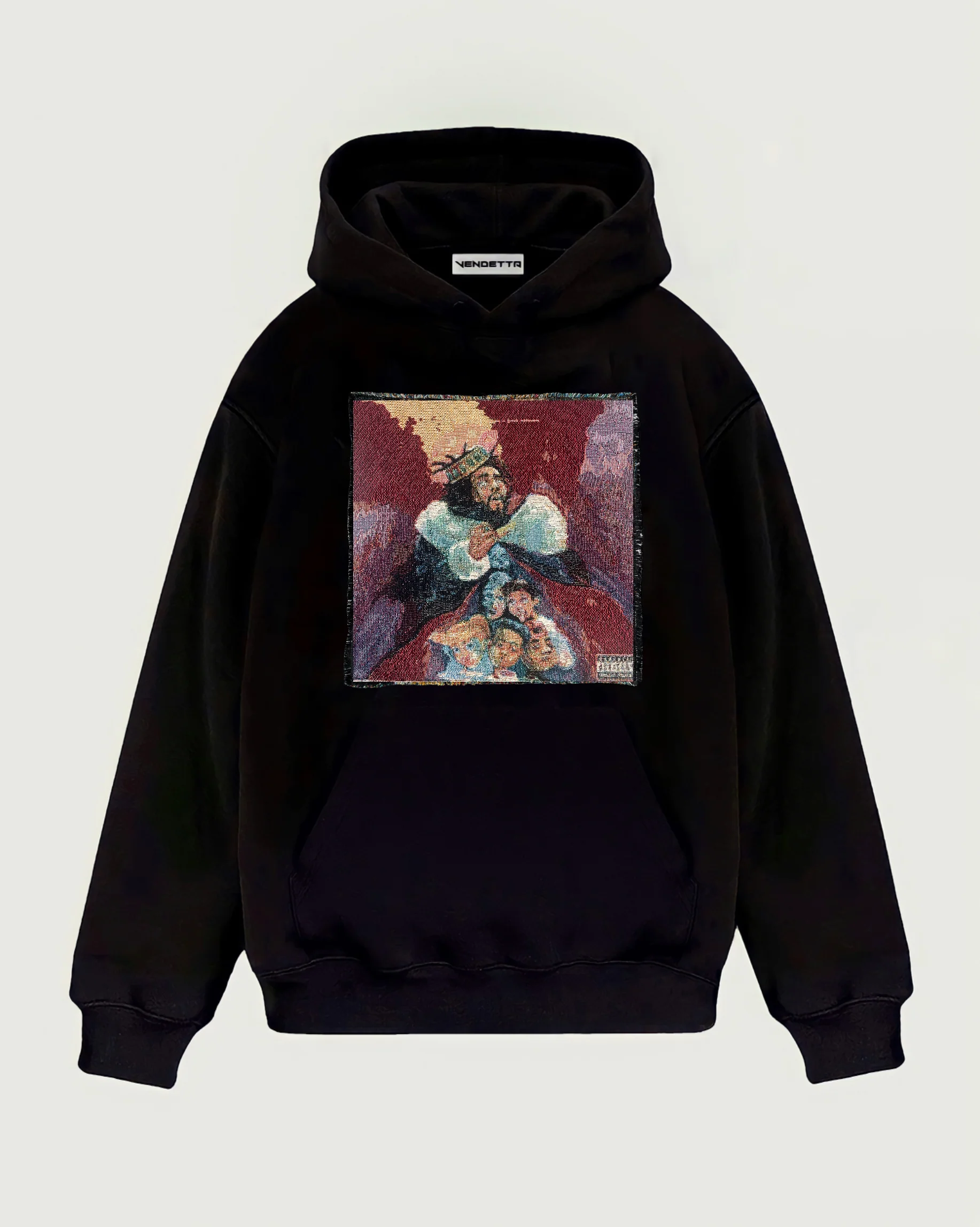 VA-SS22-396 J.COLE K.O.D TAPESTRY HOODIE