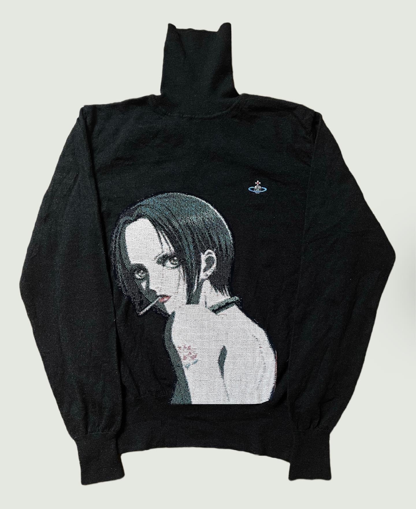 VA-SS22-413 NANA TAPESTRY VIVIENNE WESTWOOD TURTLENECK