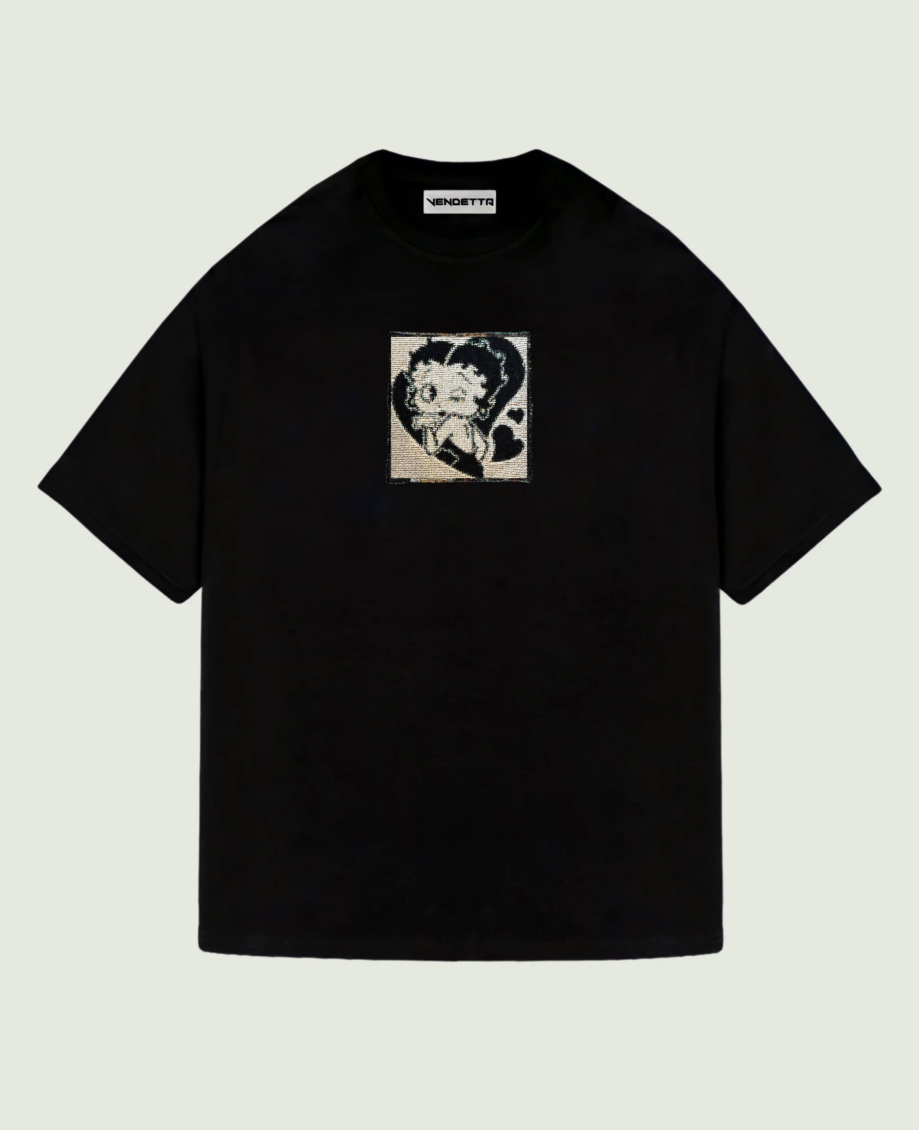 VA-SS22-591 BETTY BOOP TAPESTRY TEE