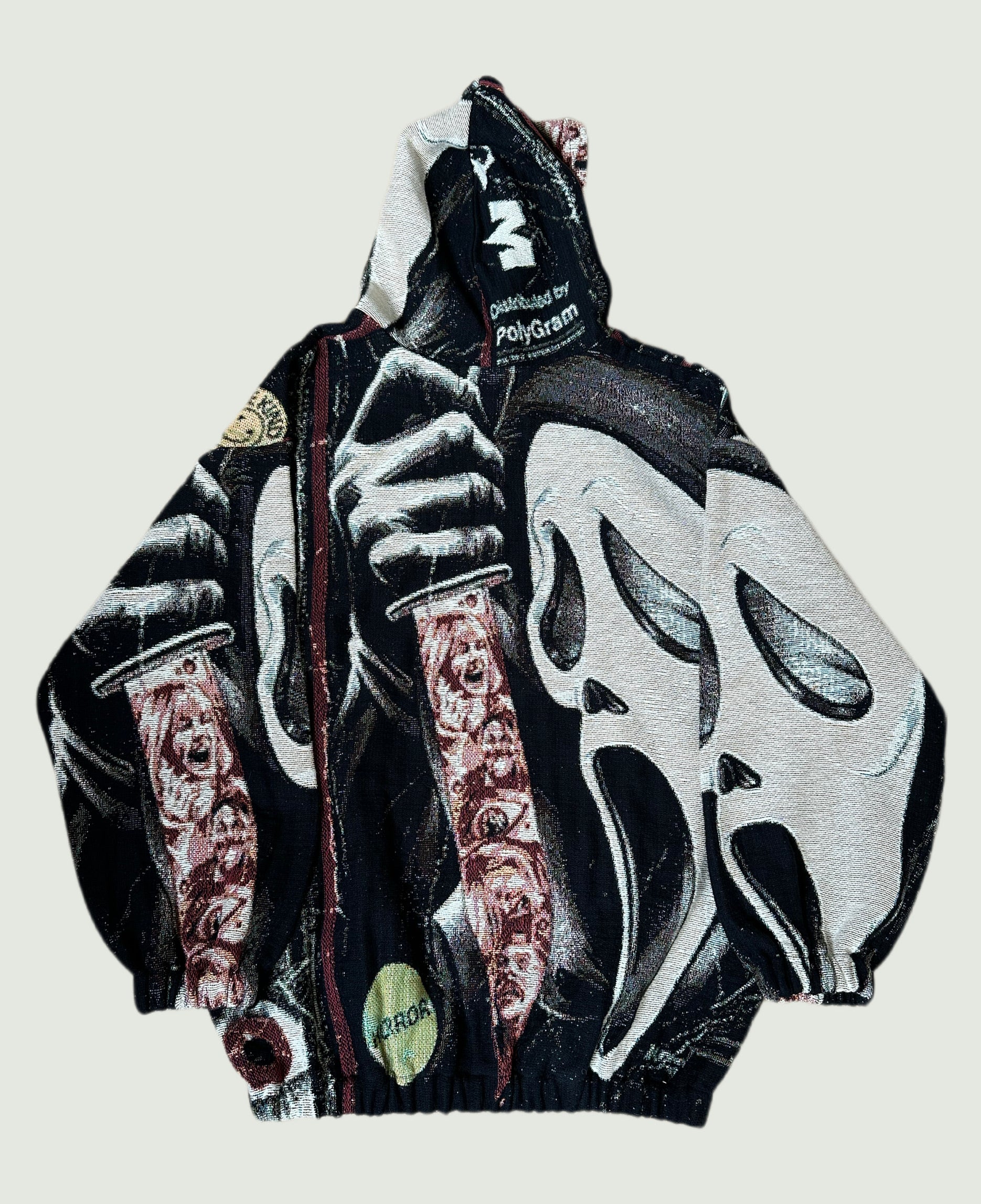 VA-SS23-631 SCREAM FULL TAPESTRY HOODIE - Image 2