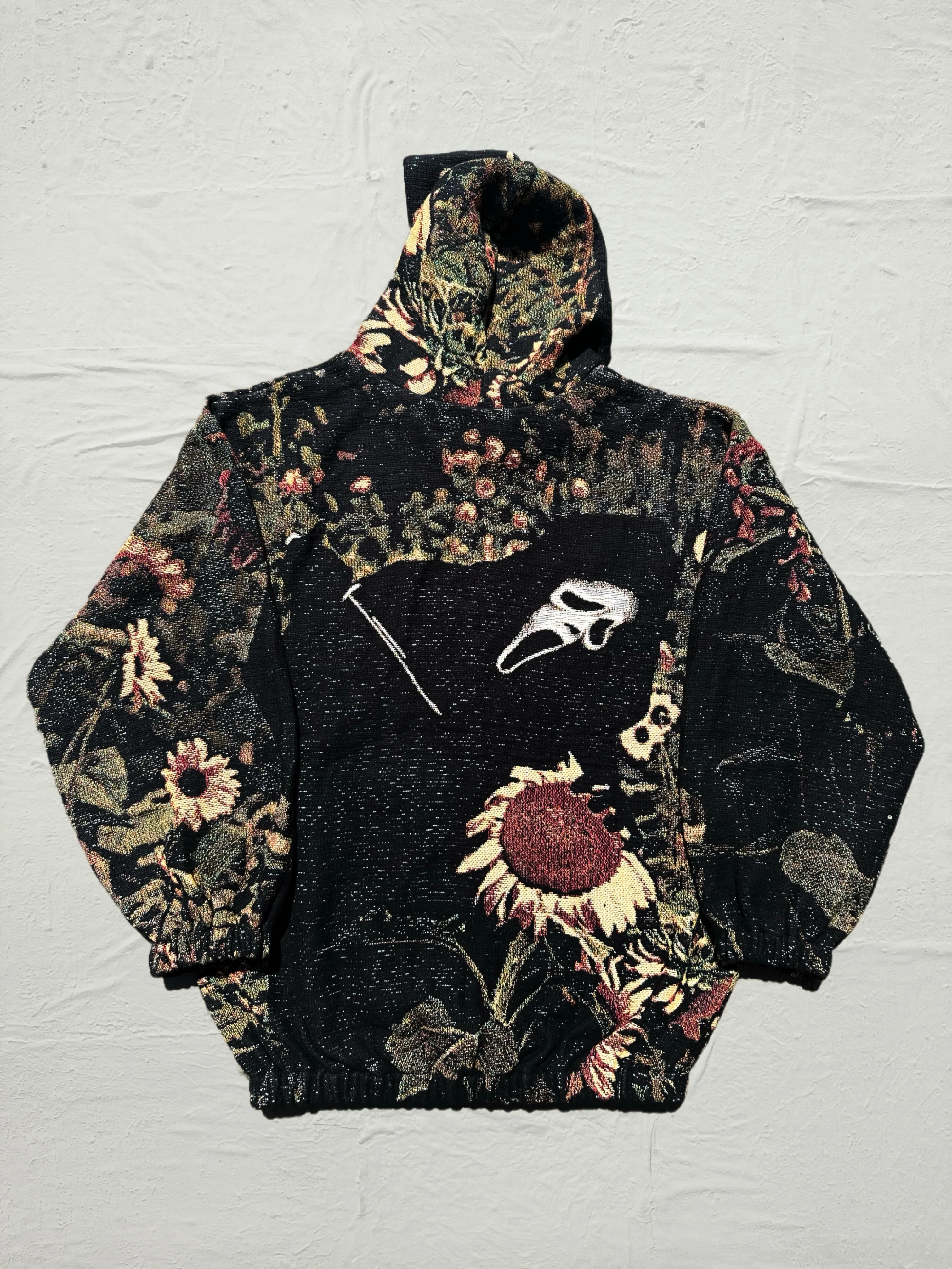 VA-SS24-755 SCREAM FLOWER FULL TAPESTRY HOODIE - Image 2