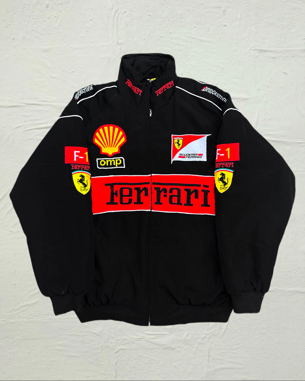 VA-SS24-850 FERRARI RACE BOMBER ZIP JACKET - Image 2