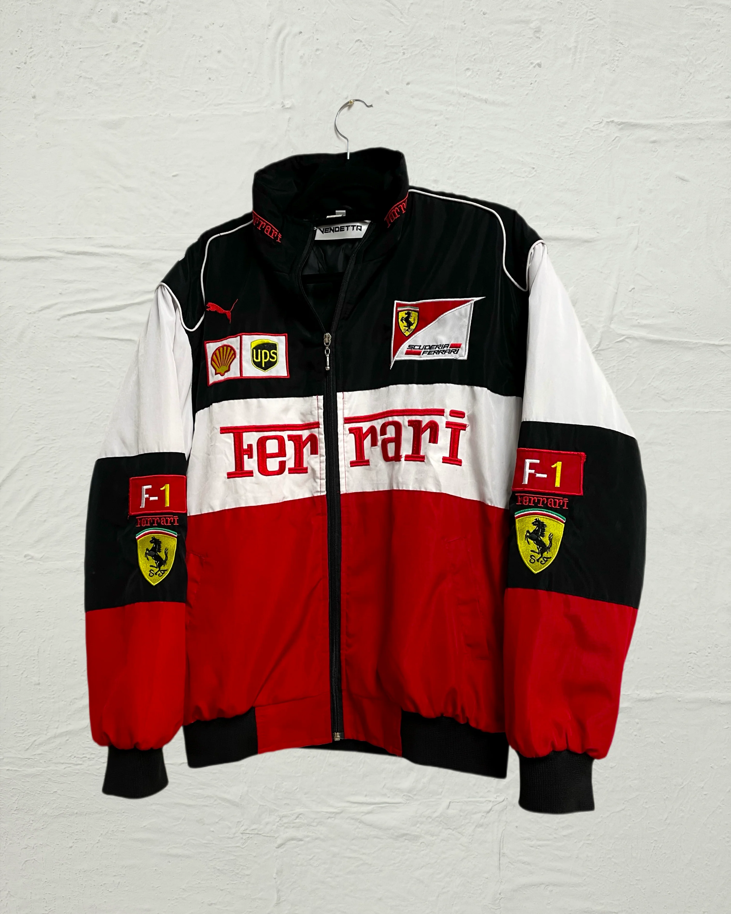 VA-SS25-869 FERRARI RACE BOMBER ZIP JACKET - Image 2