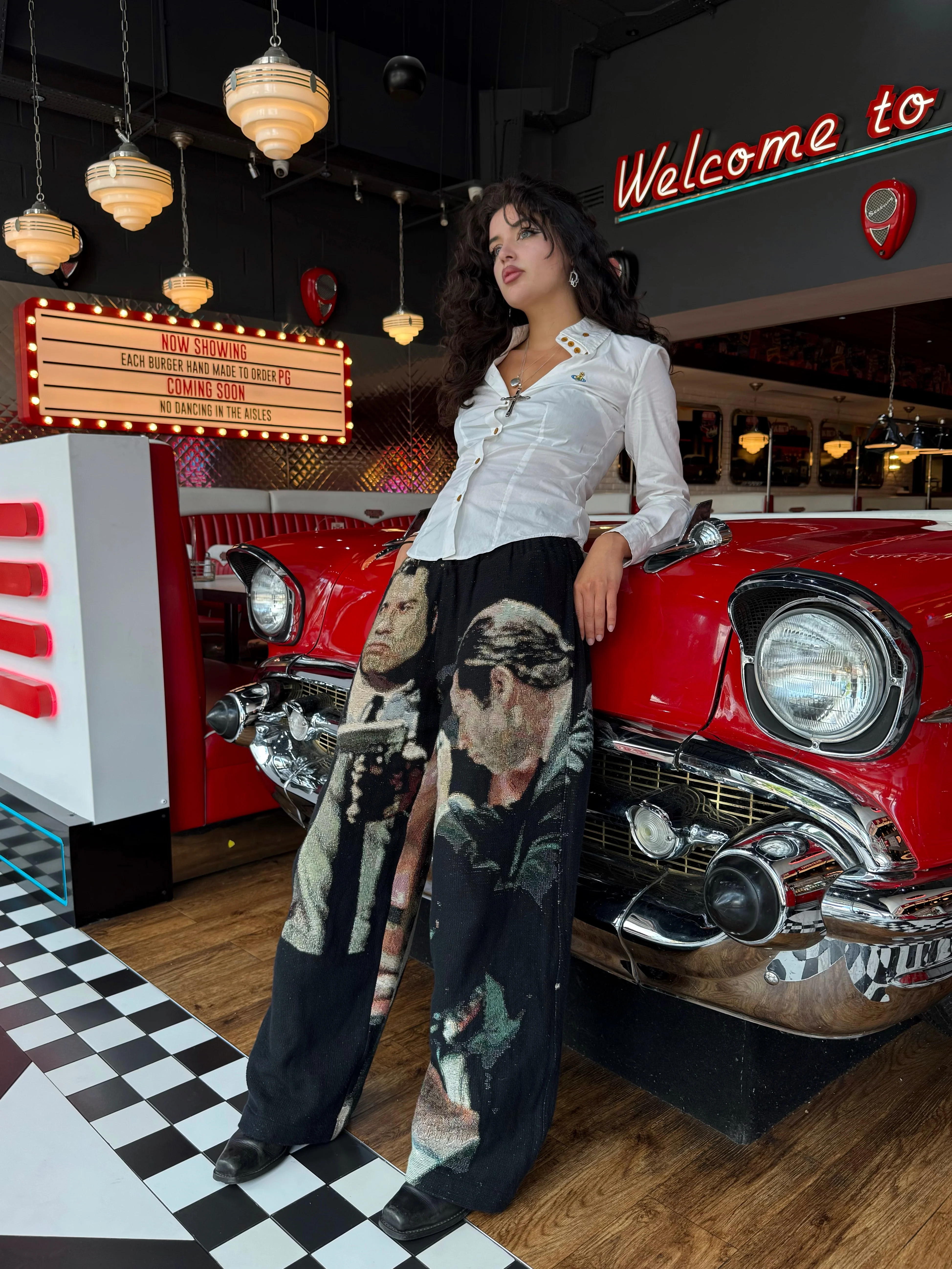 VA-SS25-895 PULP FICTION FULL TAPESTRY TROUSERS - Image 4