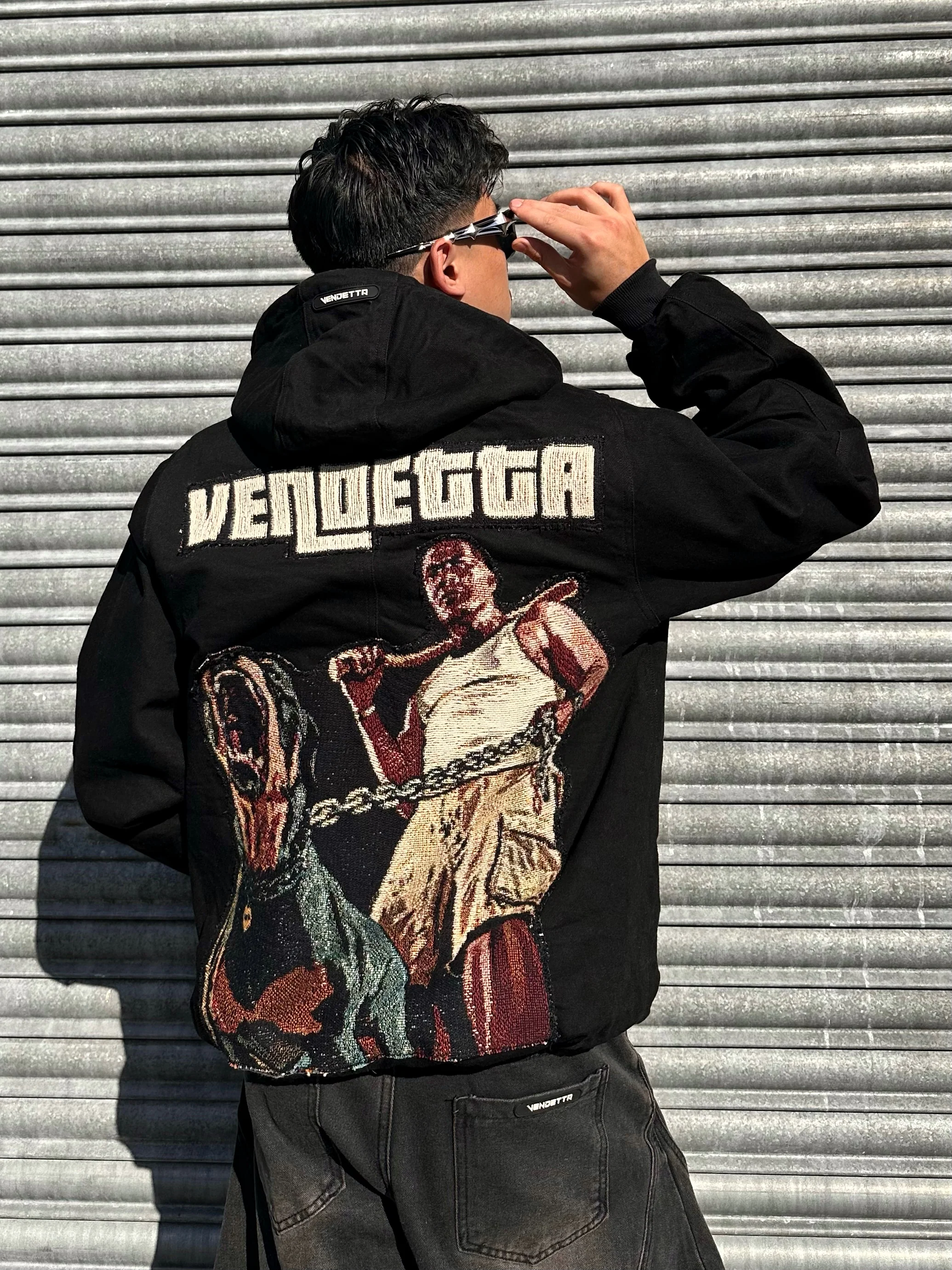 VA-SS25-BL016 FRANKLIN TAPESTRY HOODED WORK JACKET - Image 3