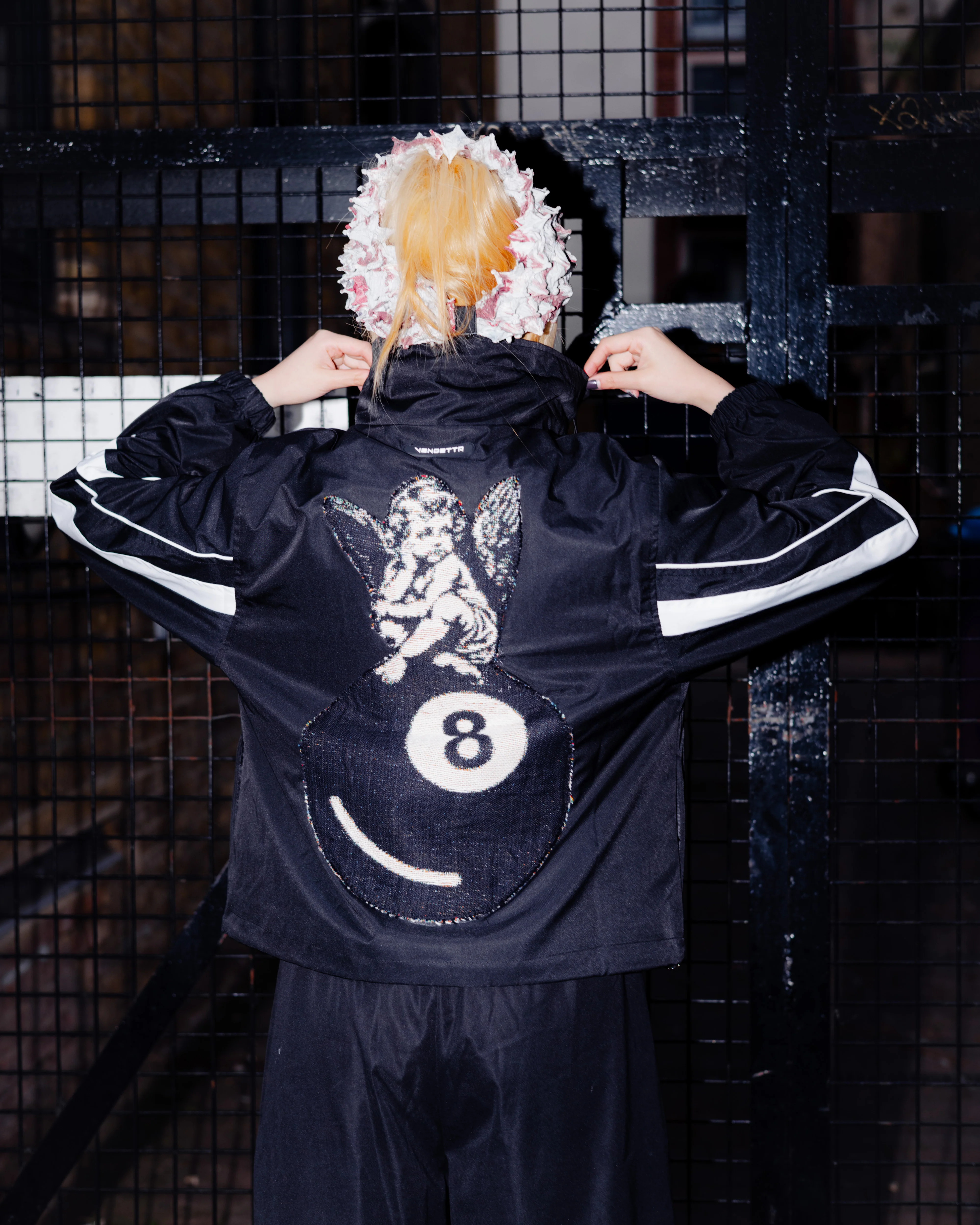 VA-SS25-BL022 8BALL ANGEL SHELL JACKET - Image 3